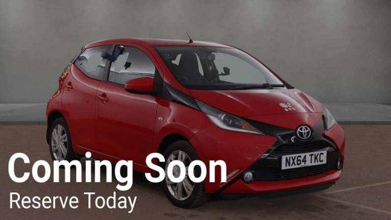  Toyota AYGO 1.0 VVT-i x-pression x-shift Euro 5 5dr Euro 5 Petrol Automatic