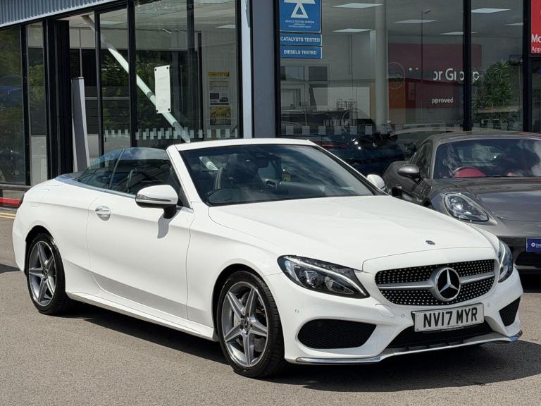2017 Mercedes-Benz C Class 2.1 C250d AMG Line Cabriolet G-Tronic+ Euro 6 (s/s) 2dr CONVERTIBLE Di...