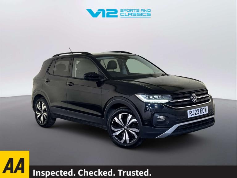 2022 Volkswagen T-Cross 1.0 TSI Black Edition SUV 5dr Petrol Manual Euro 6 (s/s) (95 ps) SUV Petr...