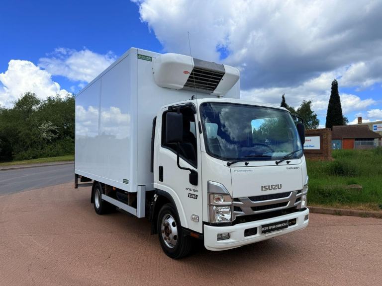 ISUZU FORWARD N75 190 2021 (71) EURO 6, 7.5 TON FRIDGE FREEZER