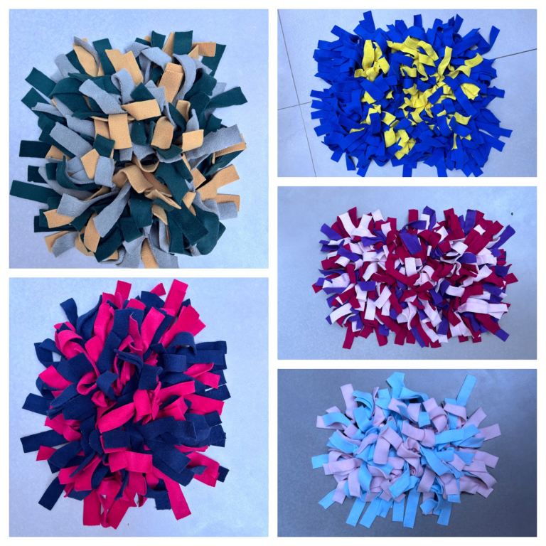 Dog Snuffle Mat, Sniffing Treat, Foraging Puzzle Feeder - various colour and sizes