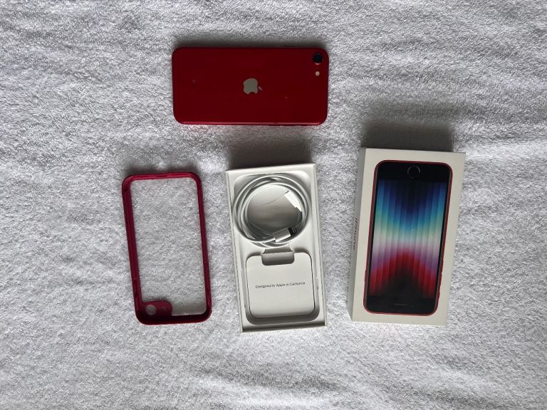 iPhone SE 2022 Product Red 64GB Boxed