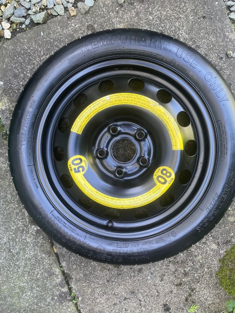 Audi Vw 16” space saver wheel and unused hankook tyre