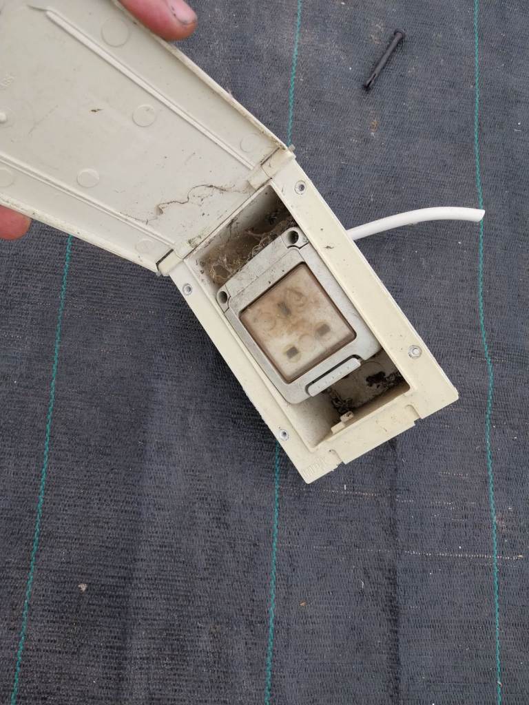 Caravan external socket 