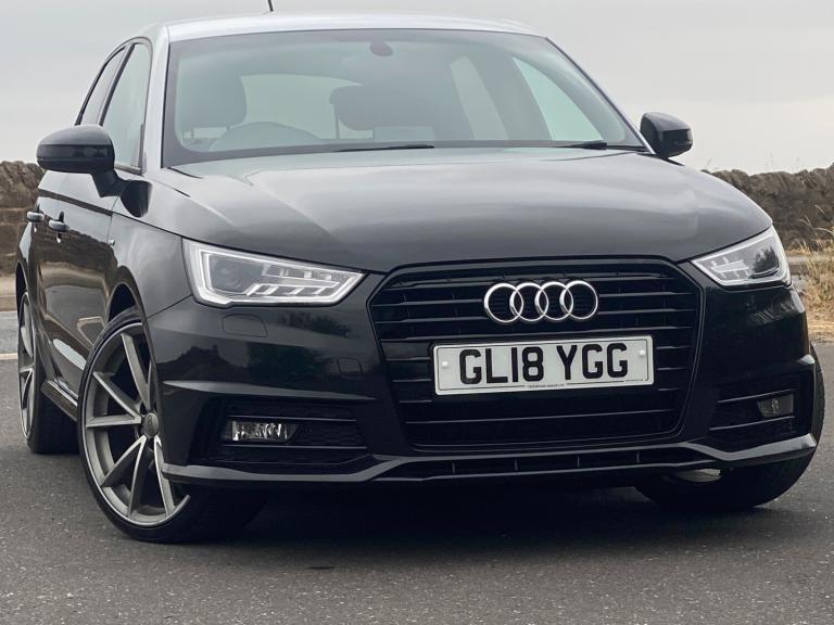 2018 Audi A1 1.4 TFSI 125 Black Edition Nav S-Tronic - Sat Nav & Parking Sensors & FSH HATCHBACK ...