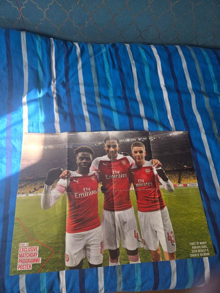 FIRST OF MANY 2019 ARSENAL POSTER LARGE