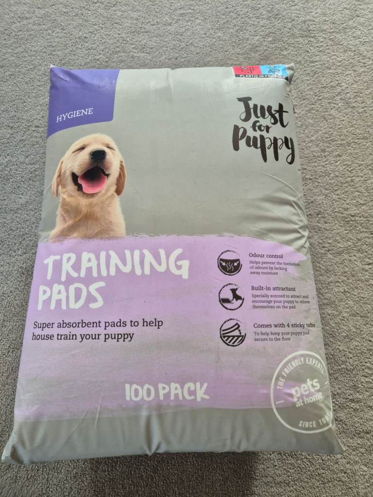 Puppy Training Pads, 100 Pack, Unopened 