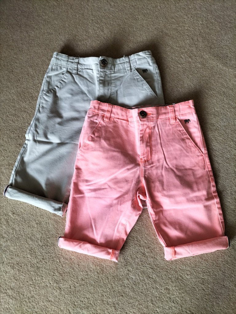 Jasper Conran shorts x2 for age 8 years