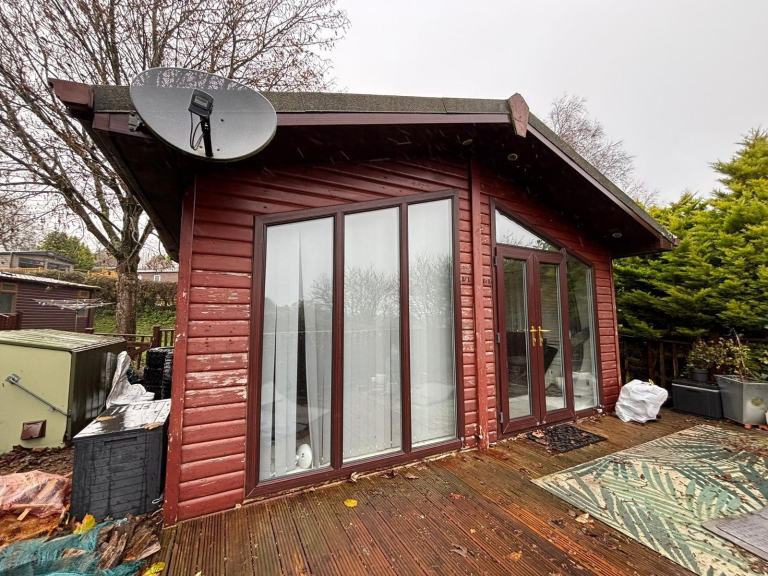 COSALT MONACO DUO LODGE 2 BED 40FT X 16FT | BATH & SHOWER | LOG CABIN RESIDENTAL