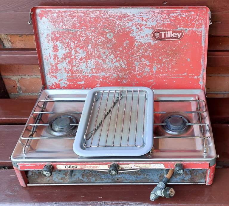 TILLEY Talisman 2バーナー！vintage! Vtg Tilley Trio camping stove
