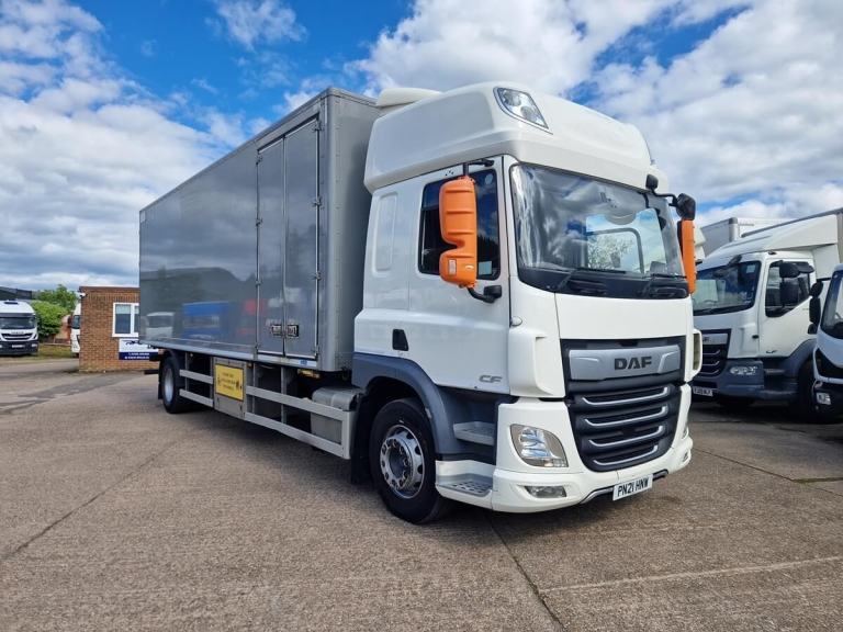 Daf CF 370, 2021, 26ft Box Body Truck, Hi Roof Sleeper, 310000 Kms, May 2027 MOT