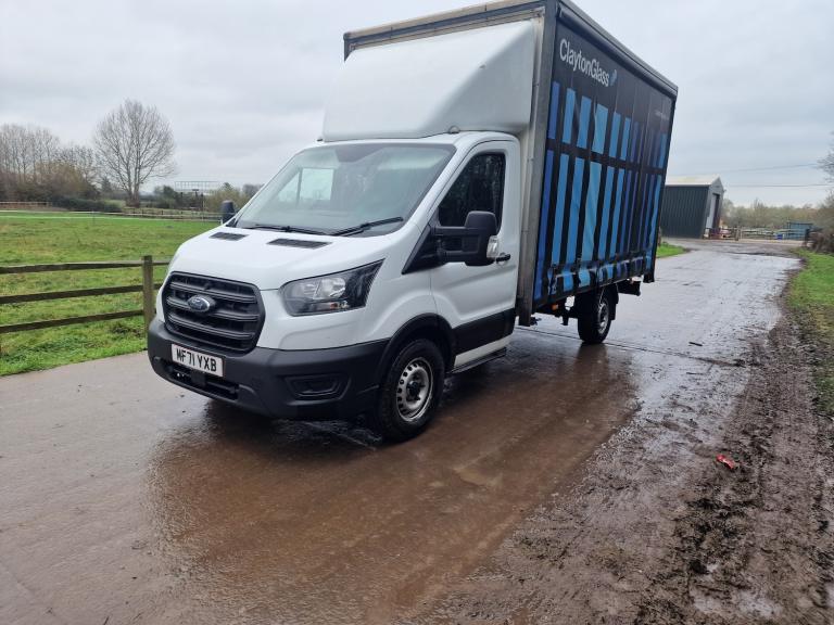 2021 Ford Transit 350  Luton Box Van Curtain  Spares Repairs  Clean Bodywork