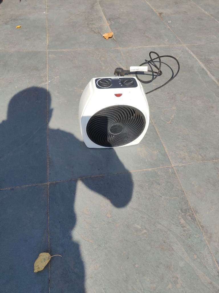 Small Electrical Heater White