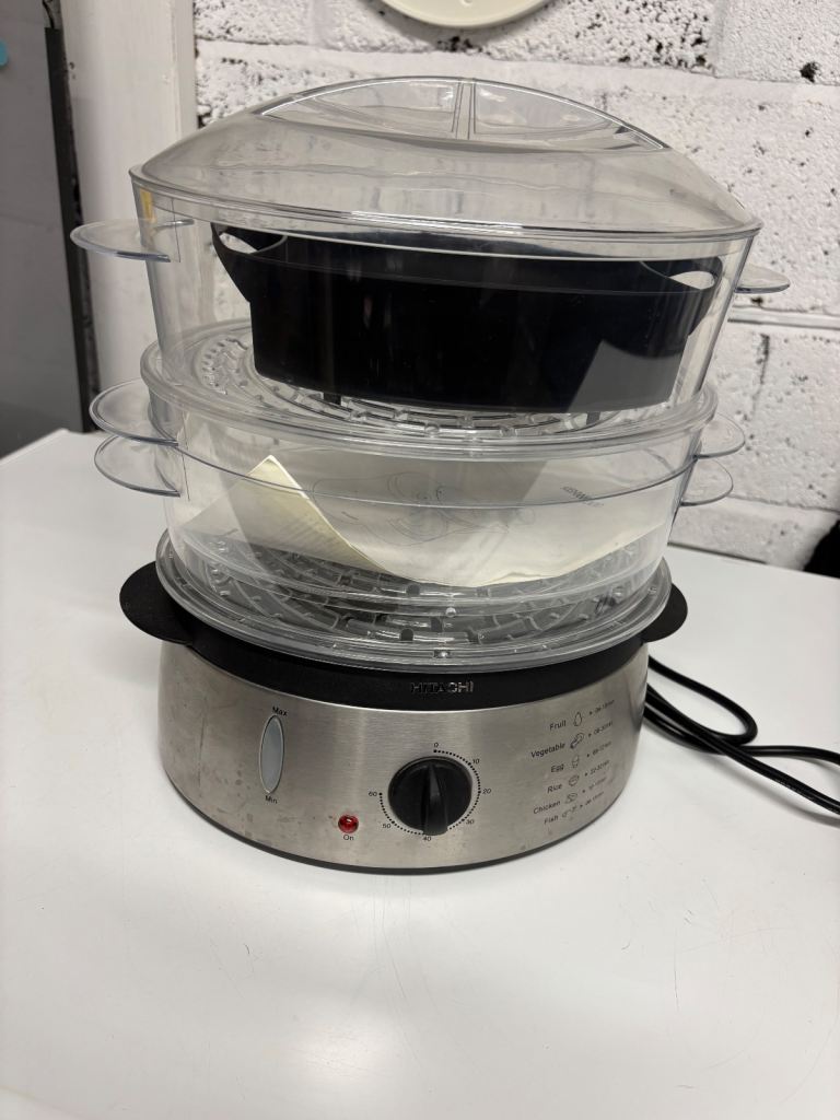Hitachi 3 tier electric steamer