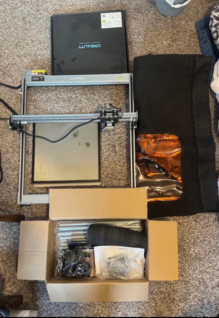 Creality Falcon CR 10w diode laser with extras