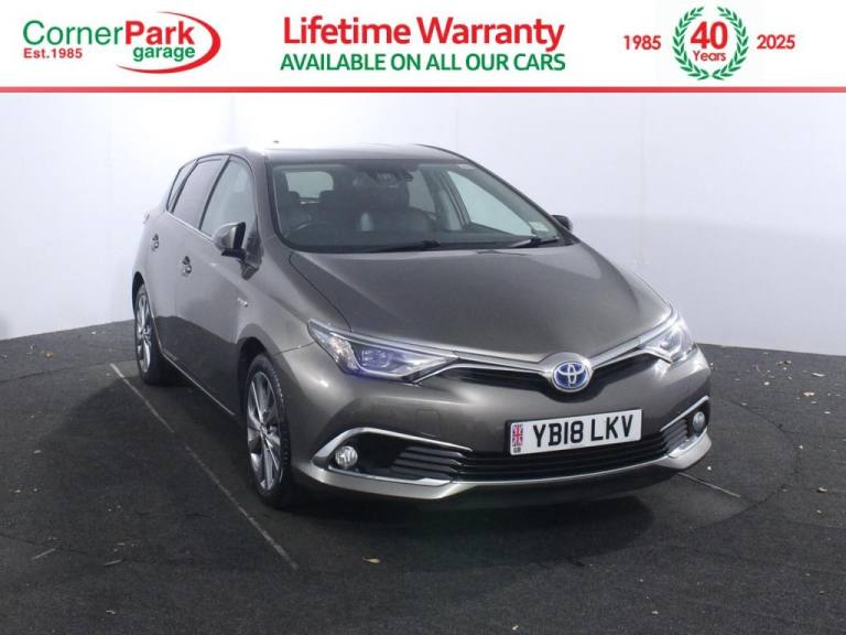 2018 Toyota Auris 1.8 VVT-h Excel Hatchback 5dr Petrol Hybrid CVT Euro 6 (s/s) (136 ps) Hatchback...