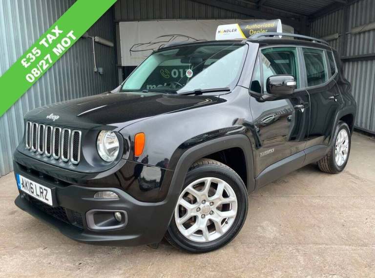 2016 Jeep Renegade 1.6 MultiJetII Longitude SUV 5dr Diesel Manual Euro 6 (s/s) (120 ps) ESTATE Di...
