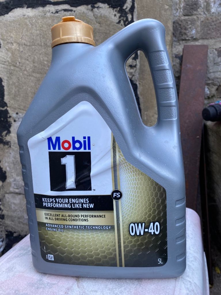 Mobil 1 0W-40 Filly Synthetic Engine Oil 4.5l
