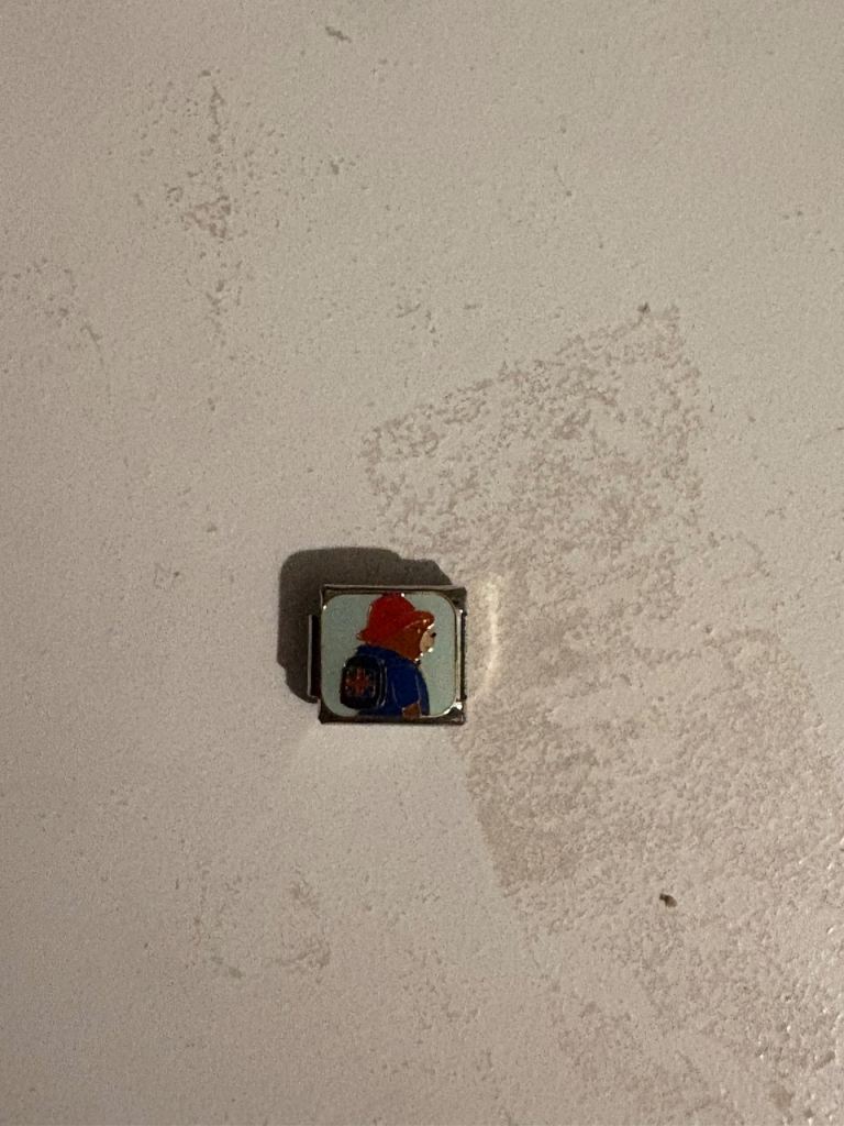 Paddington Bear nomination charm – Stainless Steel