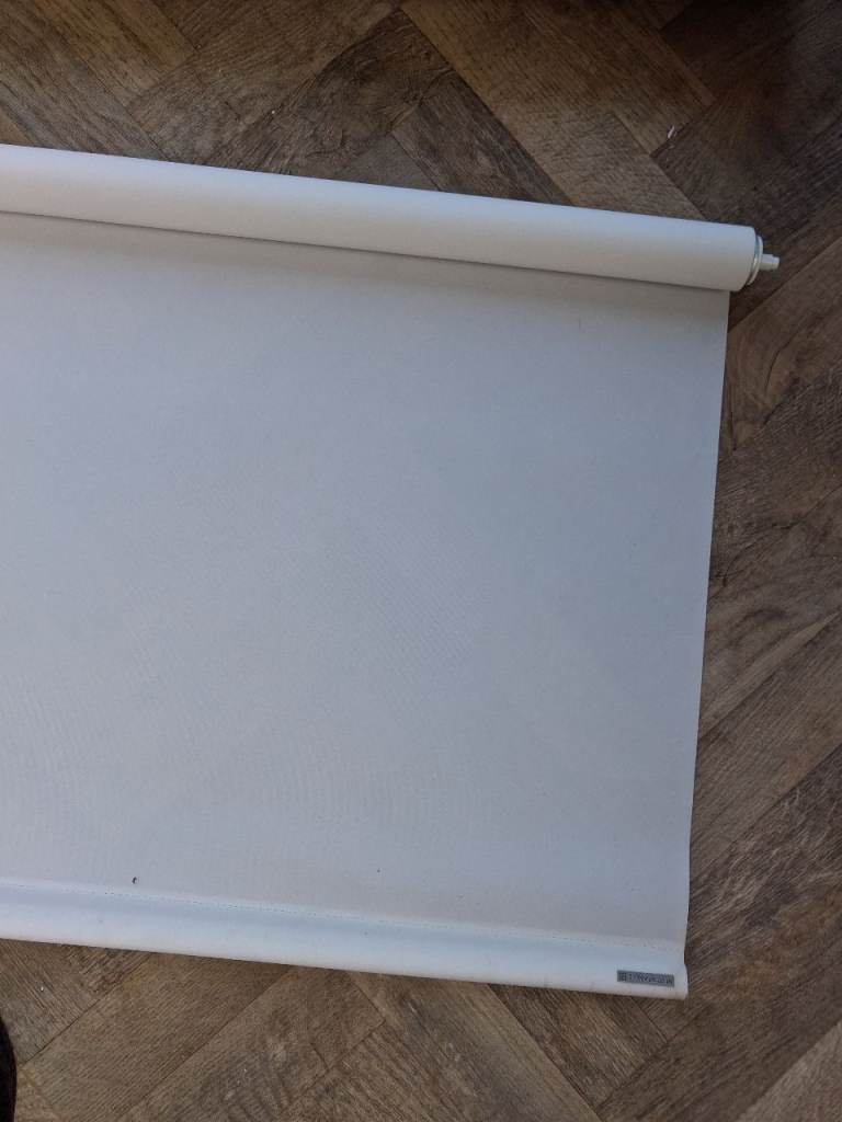 White roller blind - large for patio door