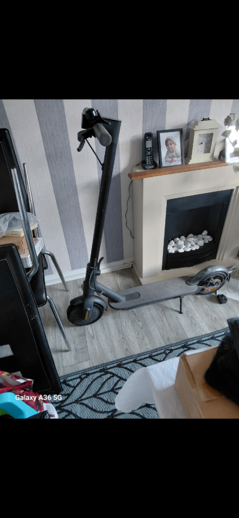 Electric Scooter - Grey, Good Condition