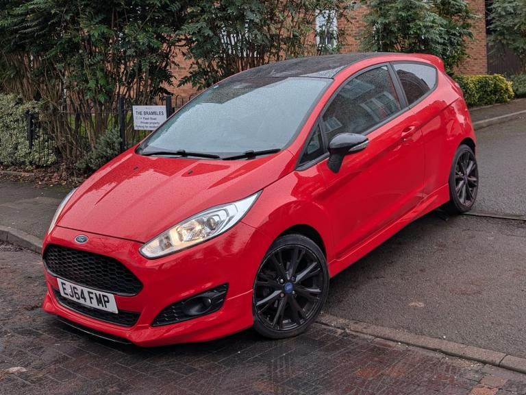 2014 Ford Fiesta 1.0 EcoBoost 140 Zetec S Red 3dr HATCHBACK Petrol Manual