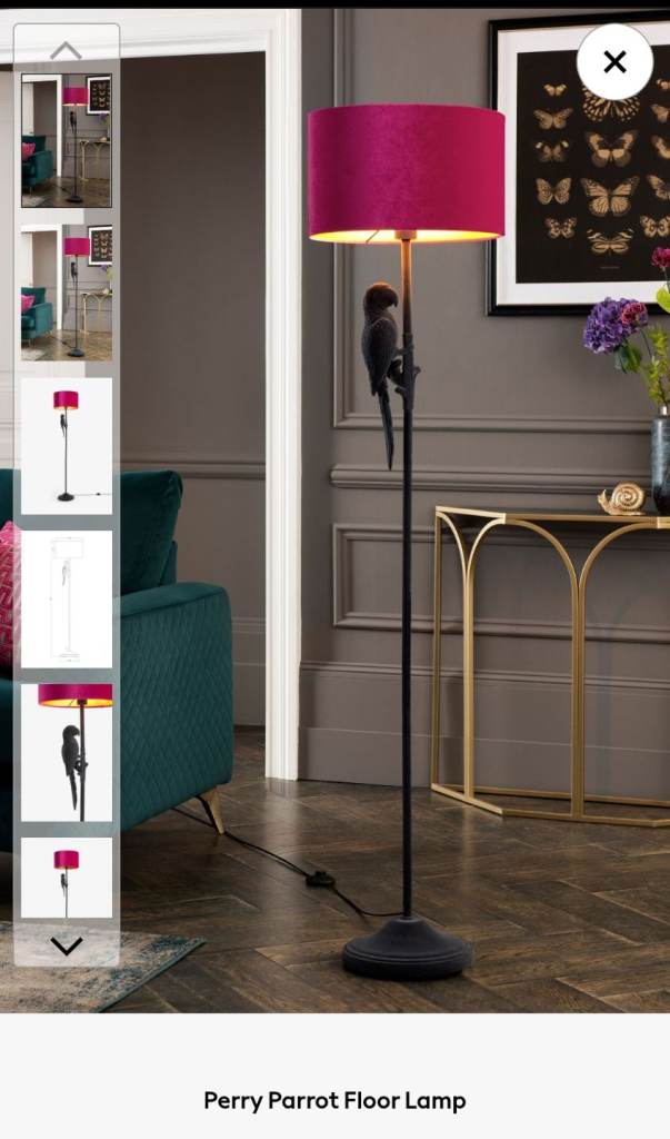 Floor Lamp. Parrot. From Next