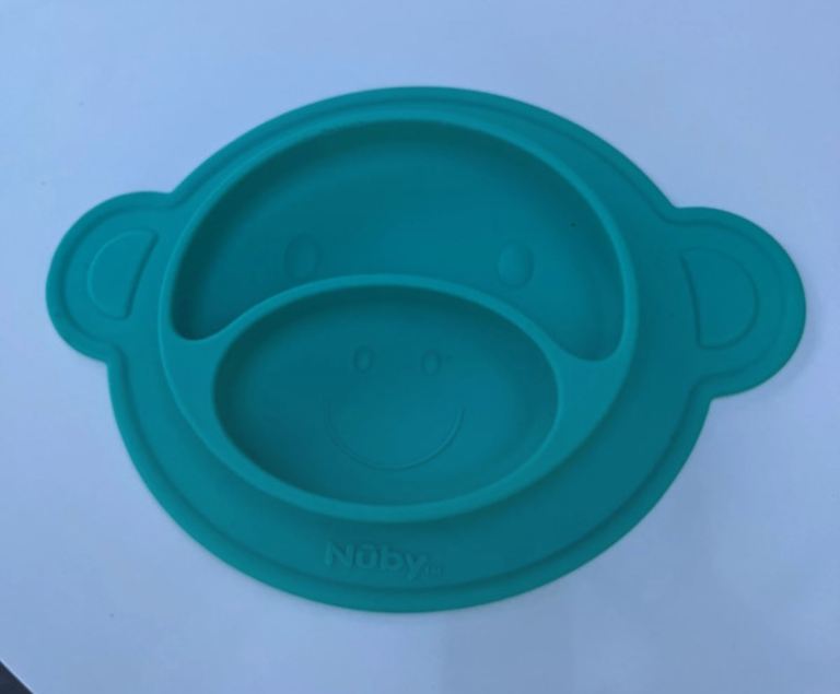 Babies nuby silicone dinner plate