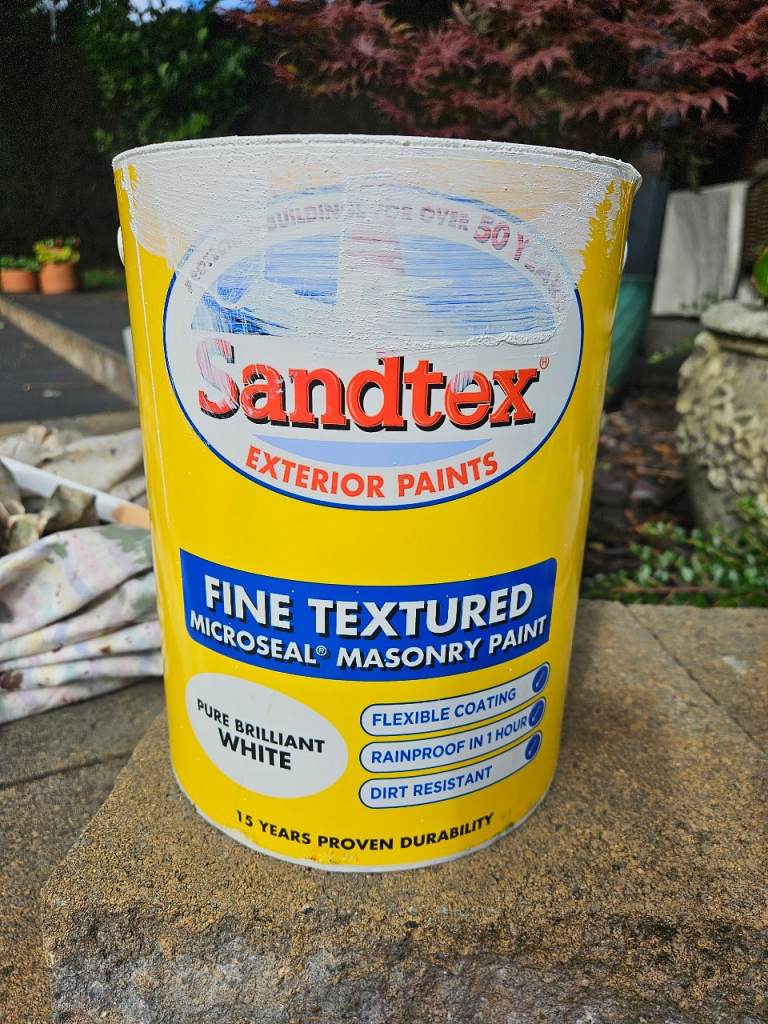 SANDTEX EXTERIOR FINE TEXTURED MASONRY PAINT