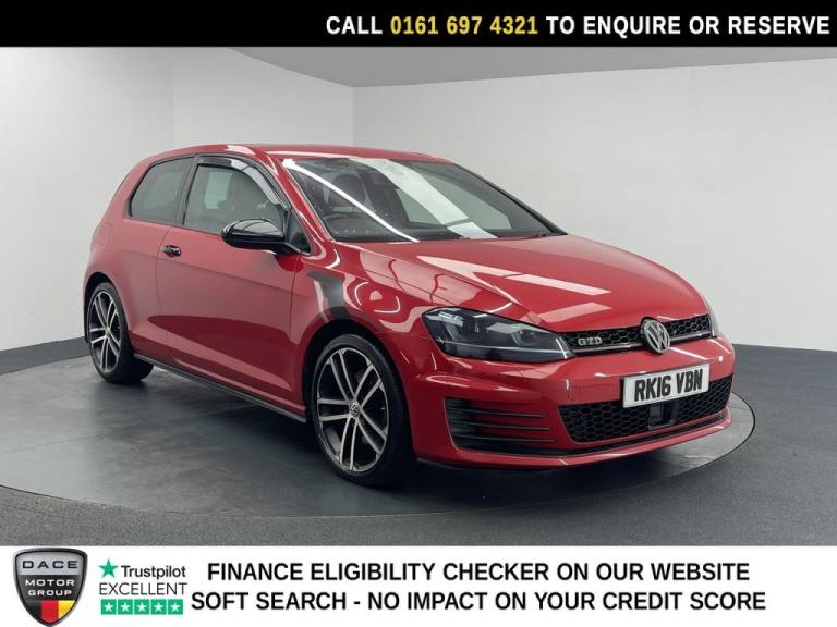 2016 Volkswagen Golf 2.0 TDI BlueMotion Tech GTD Hatchback 3dr Diesel Manual Euro 6 (s/s) (184 p ...