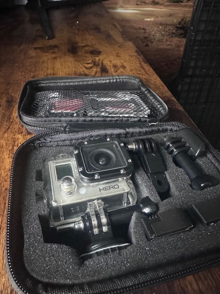 GoPro HERO with Accessories and Case - Good Condition