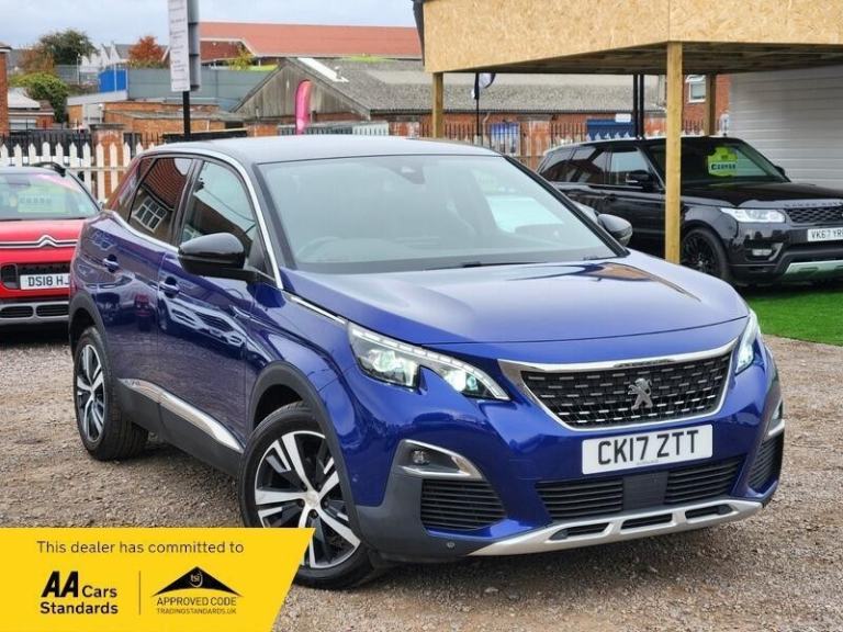 2017 Peugeot 3008 1.2 PureTech GT Line Euro 6 (s/s) 5dr HATCHBACK Petrol Manual