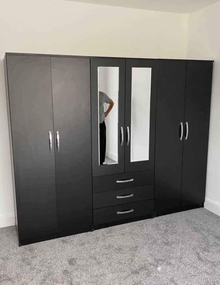 Summer Sale 40%OFF🌞Stunning Bedroom Furniture Sets on Sale🔥1 to 10 Door Folding Door wardrobes☎️📩