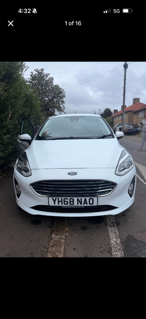 Ford, FIESTA, Hatchback, 2018, Manual, 998 (cc), 5 doors