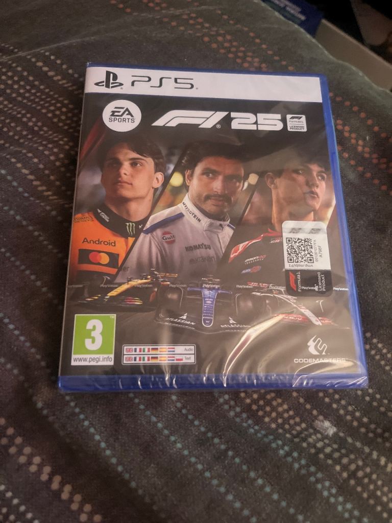 F1 ps5 game new and sealed 