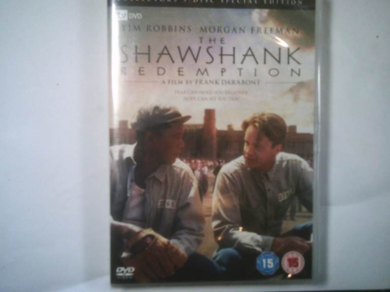 FREE POSTAGE ONLY UK SHAWSHANK REDEMPTION 2 DISC NEW FACTORY SEALED VIEW IMAGES 