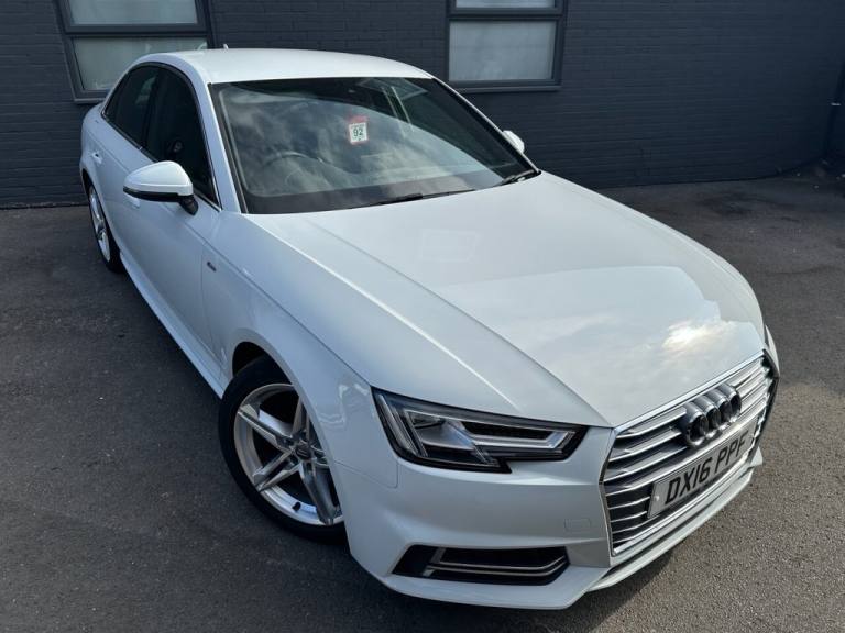2016 Audi A4 2.0 TFSI S line Saloon 4dr Petrol Manual Euro 6 (s/s) (190 ps) Saloon Petrol Manual