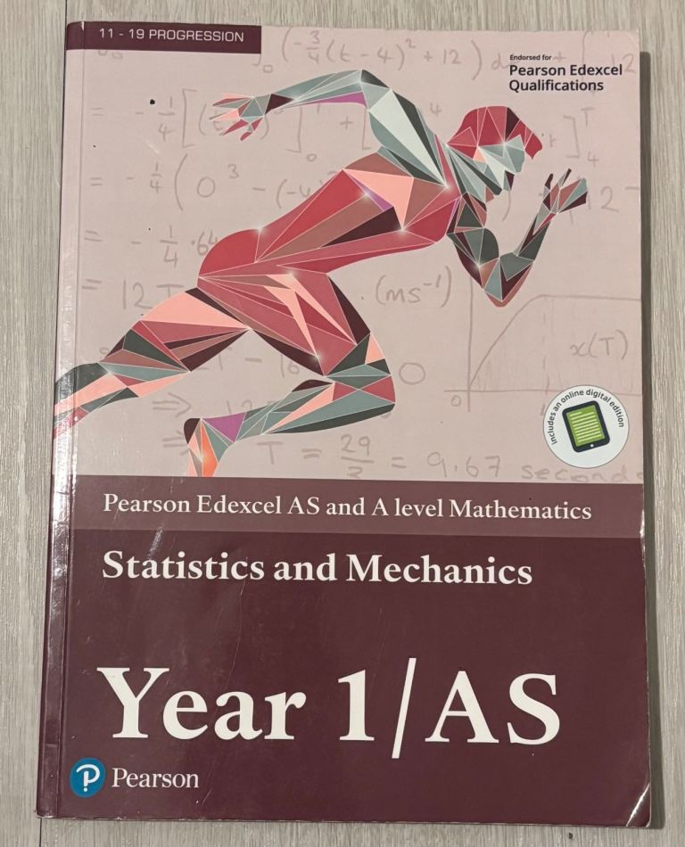 edexcel year 1 statistics and mechanics alevel mathematics textbook