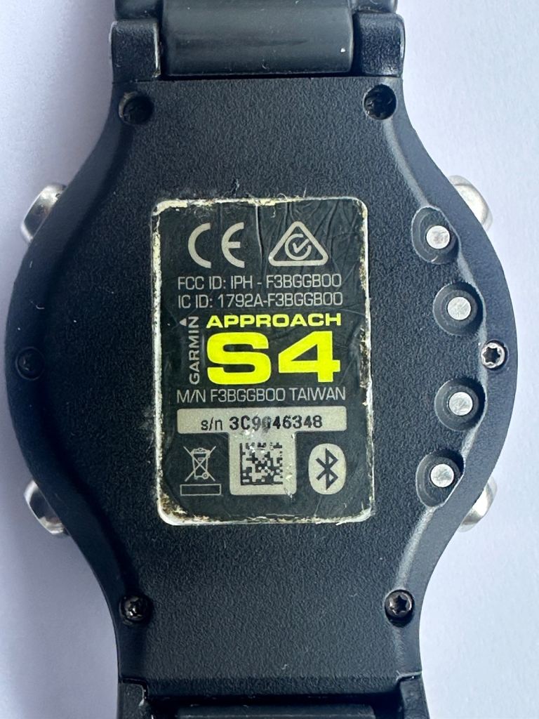 Garmin APPROACH S4 GPS GOLF WATCH 