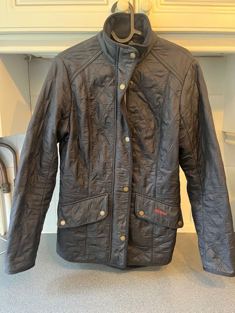 Barbour Jacket Navy Size 10