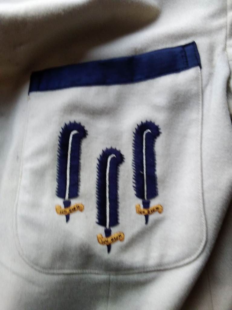 Vintage cream men's blazer