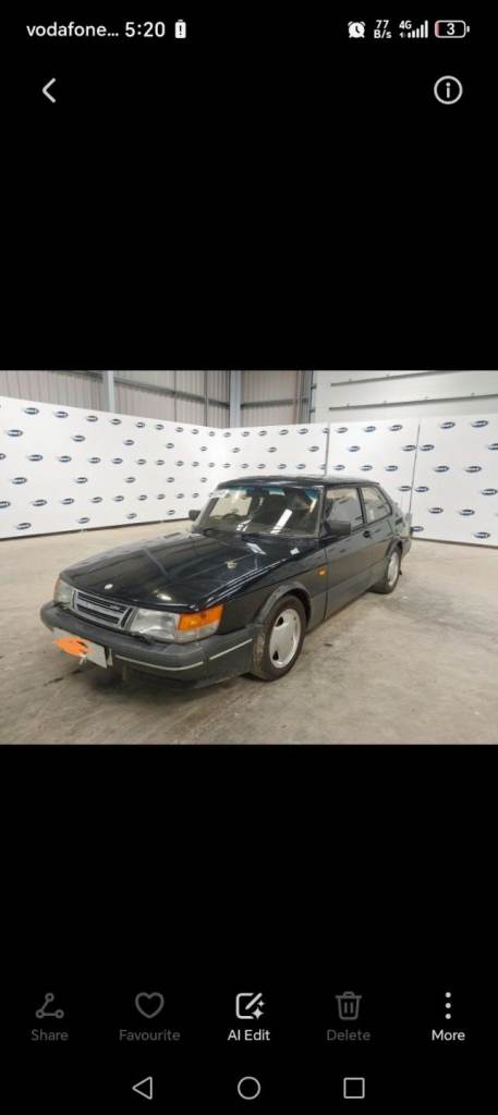 Saab, 900 turbo, Hatchback, 1993, Manual, 1985 (cc), 3 doors