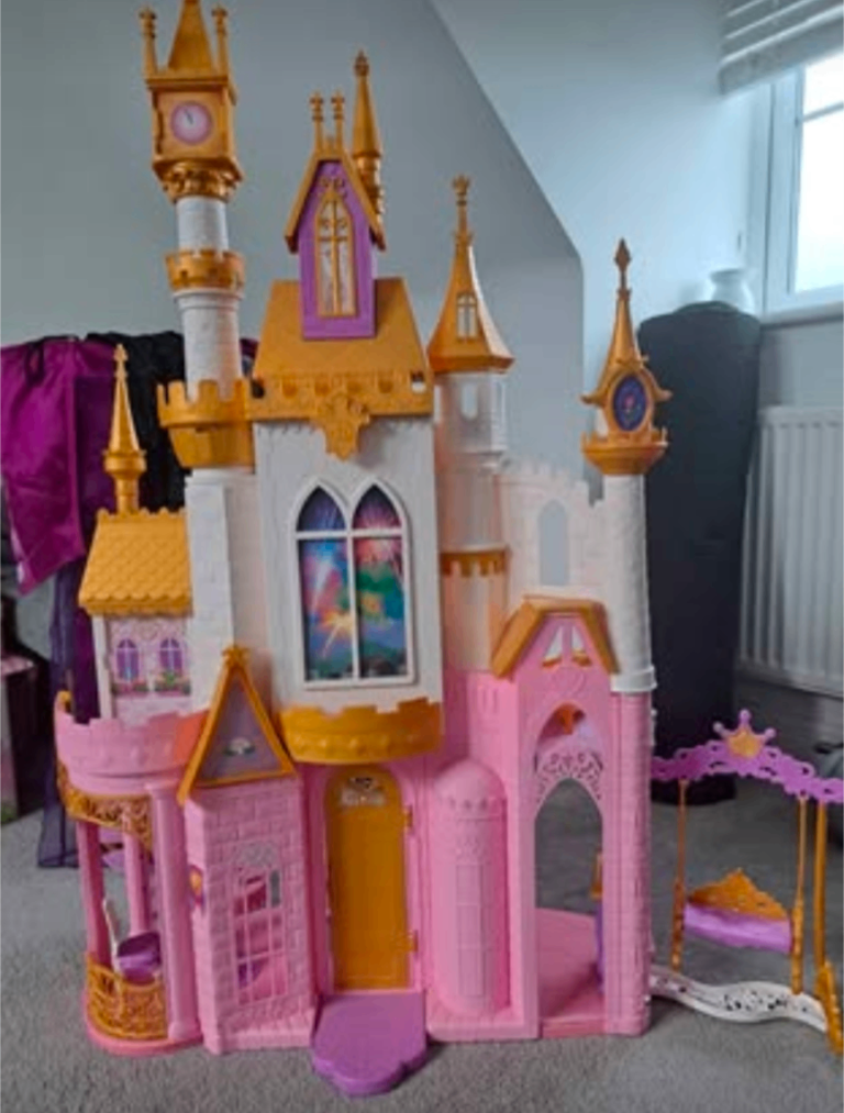 Disney Princess Castle Playset – Good Condition