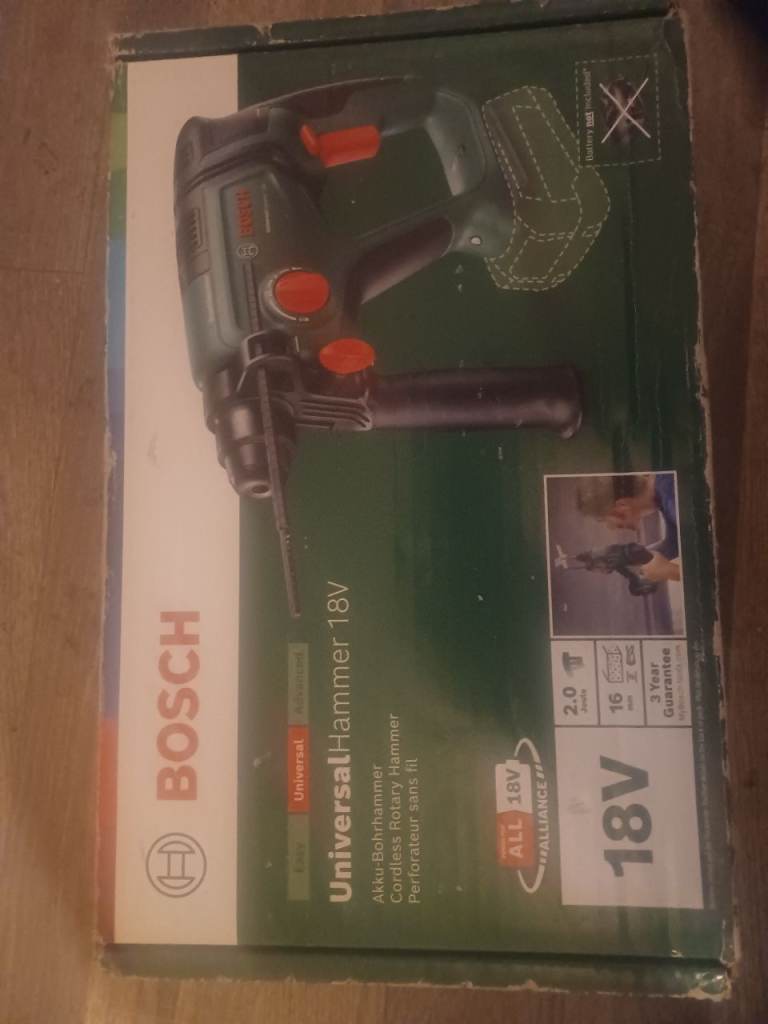 Bosch UniversalHammer 18V Cordless Hammer Drill - NEW in Box