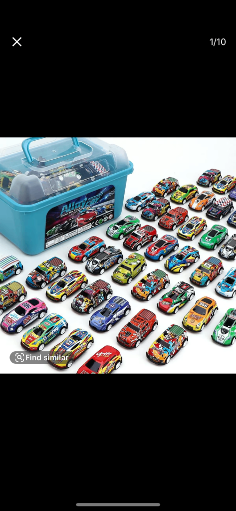 Brand new 24 toy cars & box 
