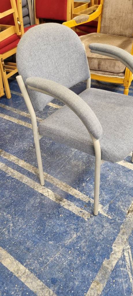 Blue Stacking Chairs