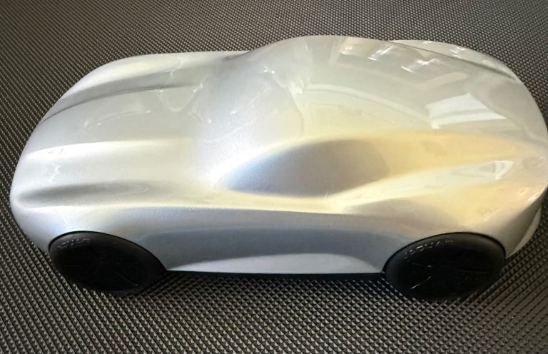 Jaguar Design Icon Model Car - Silver, with Box