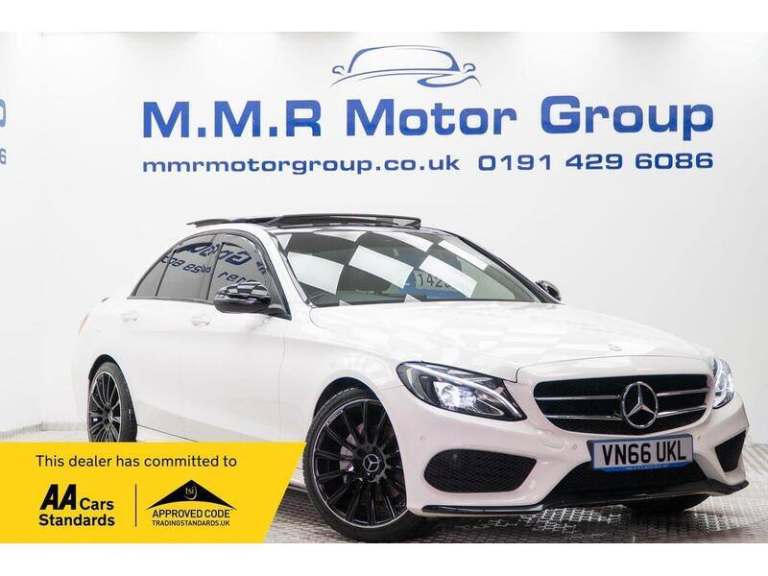 2017 Mercedes-Benz C Class 2.1 C220d AMG Line (Premium) G-Tronic+ Euro 6 (s/s) 4dr Saloon Diesel ...