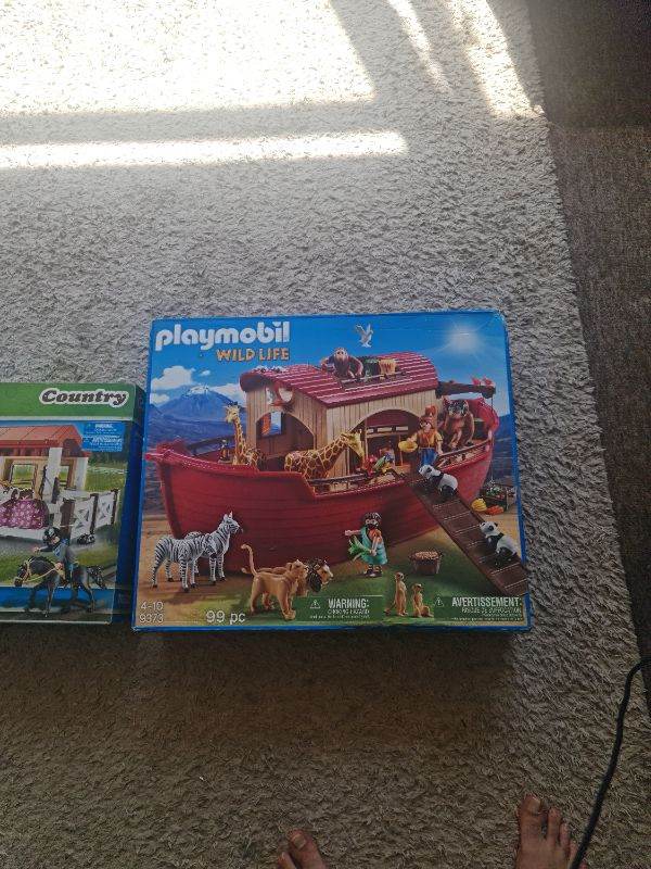 Playmobil Wild Life Noah's Ark Set – Good Condition