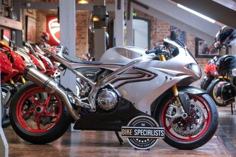 Norton V4 SV Manx Delivery Miles